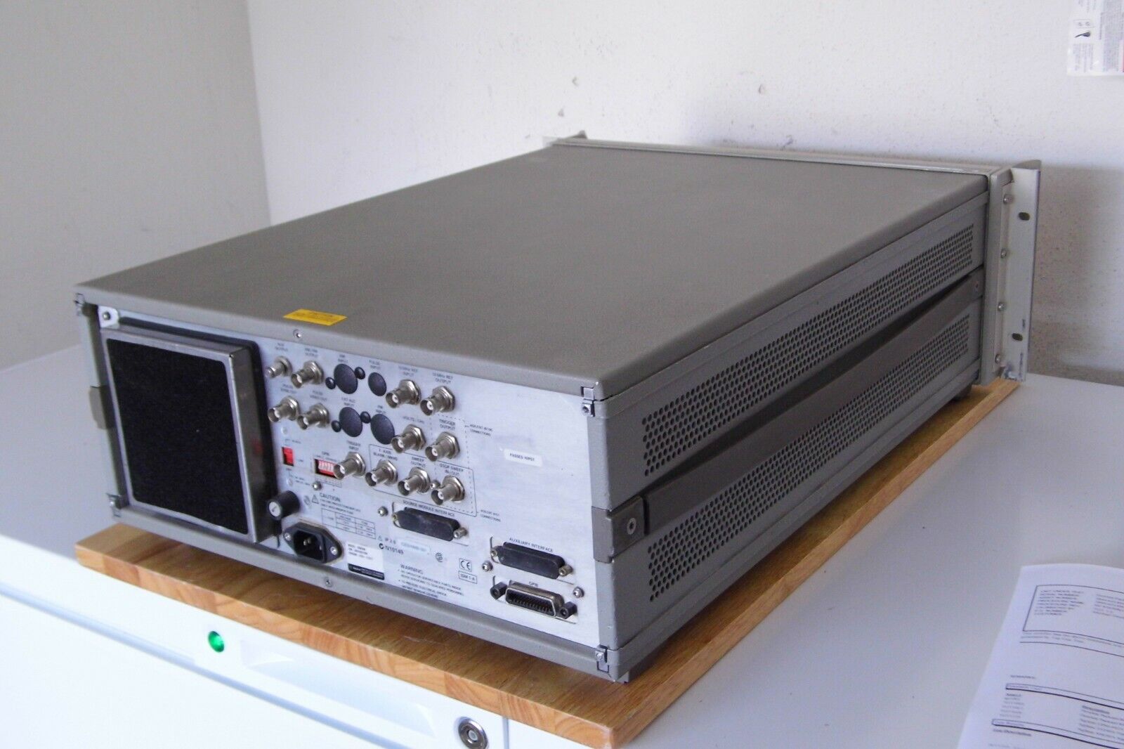 Agilent HP 83650B 001/002/006/008/ cal & data, 10Mhz-50Ghz synth.sweep generator Agilent HP 83650B 001/002/006/008/ cal & data, 10Mhz-50Ghz synth.sweep generator